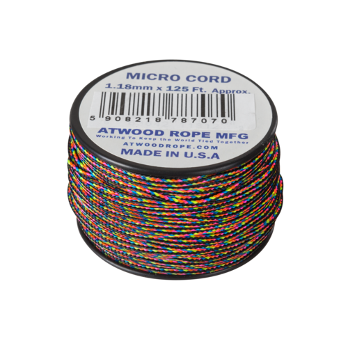 Mocna linka Micro Cord (125ft) – Dark Stripes